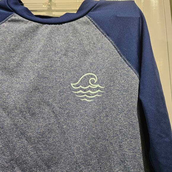 Art Class Boys Blue Rashguard Size L (12/14) - Picture 2 of 5